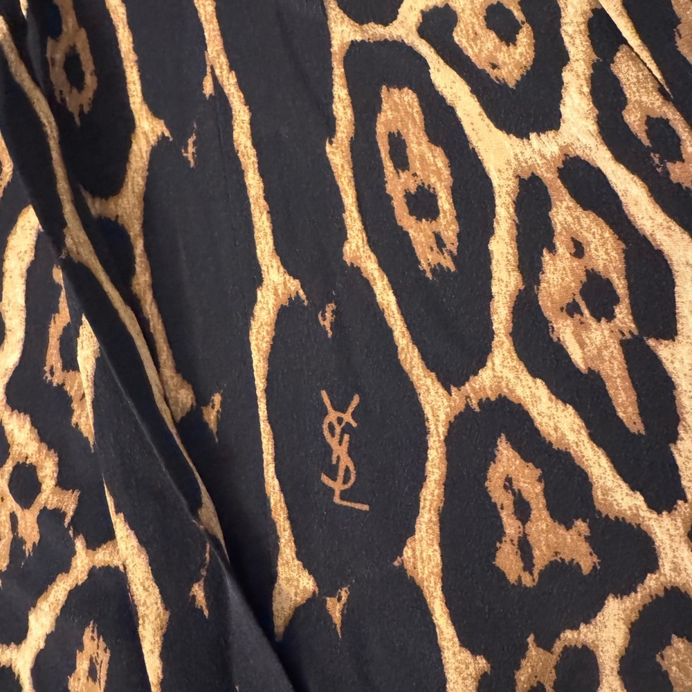 Saint Laurent Animal Print dress - Picture 4 of 6